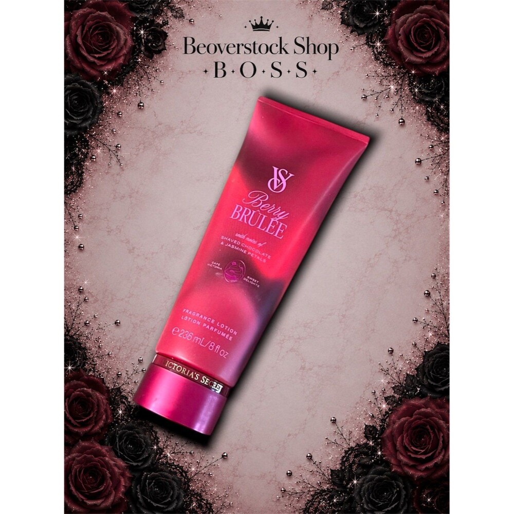 New Victoria’s Secret Berry Brûlée Fragrance Lotion 8 fl oz